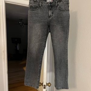 Black faded jeans. Size 8